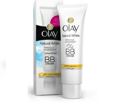 Olay Natural White Miracle Fairness BB Cream - Fair 50ml on Sale