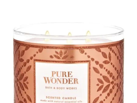 Bath & Body Works Pure Wonder 3-Wick Candle Online Hot Sale