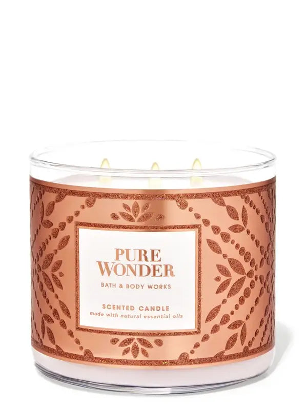 Bath & Body Works Pure Wonder 3-Wick Candle Online Hot Sale