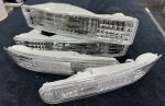 1992-1993 Honda Prelude Clear Bumper Lights kit Fashion