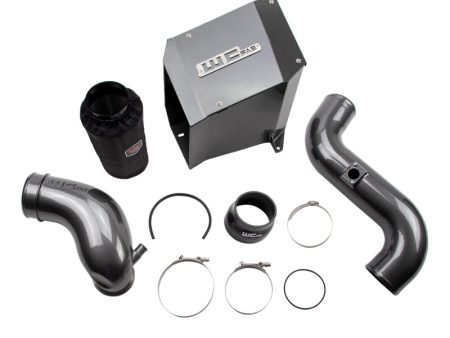 Wehrli 2004.5-2005 Chevrolet LLY Duramax 4in Intake Kit with Air Box Stage 2 - Chevy Orange Online Sale