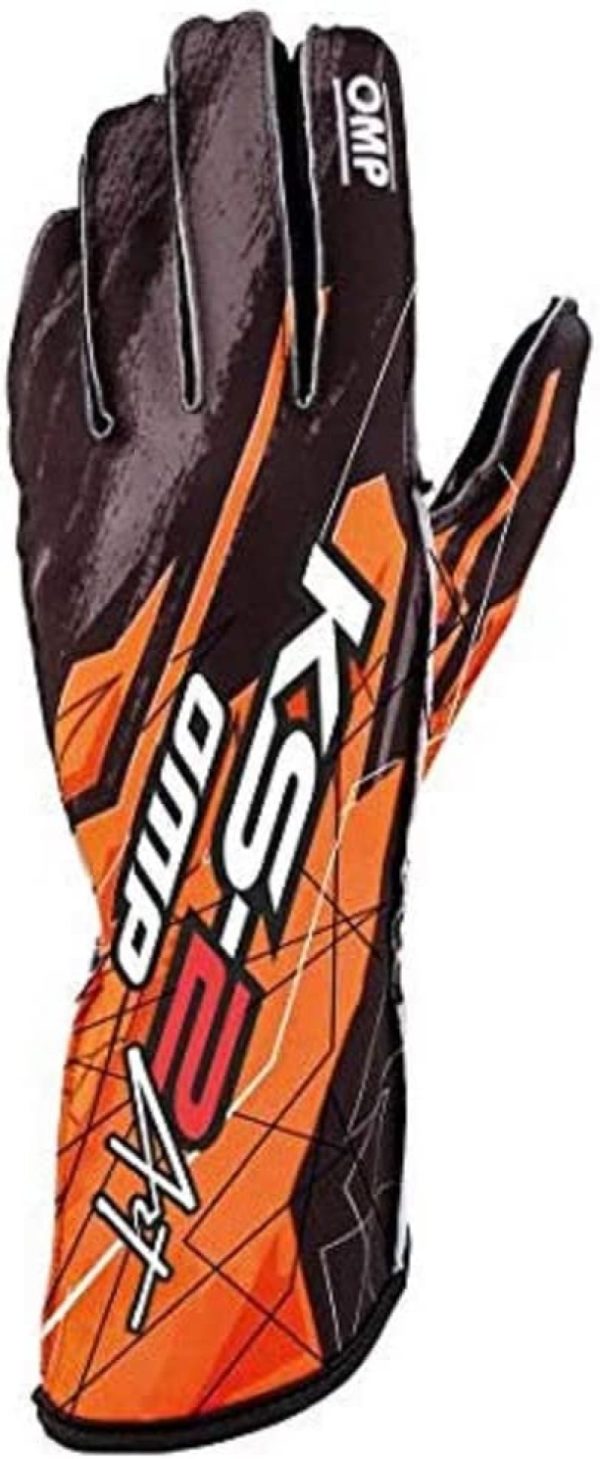 OMP KS-2 Art Gloves Black Orange - Size 5 (For Children) Supply