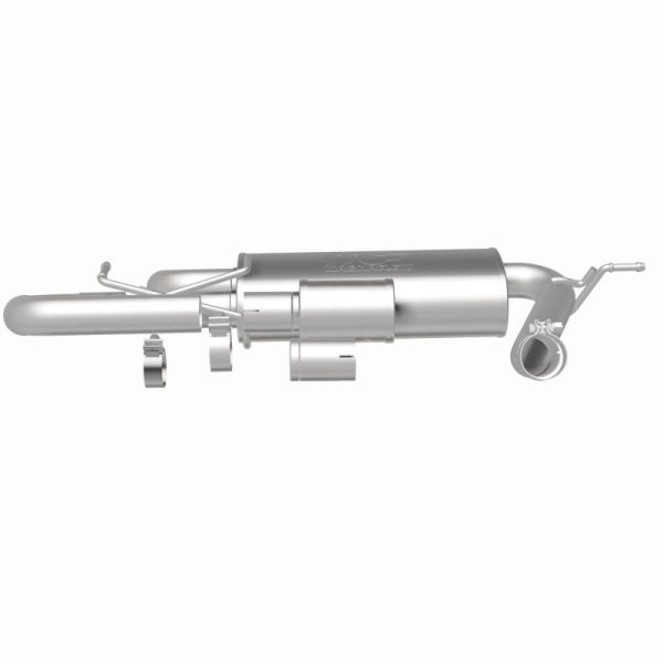 MagnaFlow 07-18 Jeep Wrangler JK Overland Series Axle-Back Exhaust System Discount