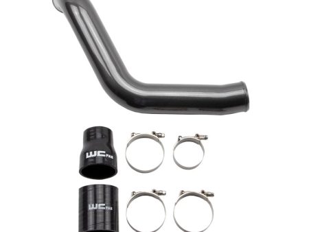 Wehrli 2004.5-05 Chevrolet LLY 6.6L Duramax Passenger Side 3in Intercooler Pipe - Chevy Orange Sale