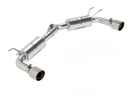 MBRP 19-23 Mazda 3 Hatchback T304SS 2.5in Axle-Back, Dual Rear Exit Street Profile Sale